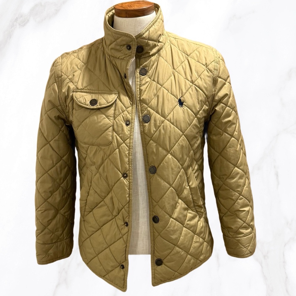 Polo Ralph Lauren Kid’s Beige Puffer Jacket, Size M